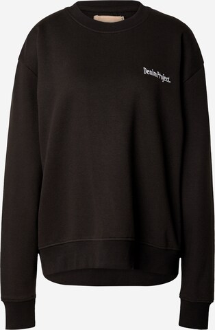 Denim Project Sweatshirt 'WASTA' i svart: framsida