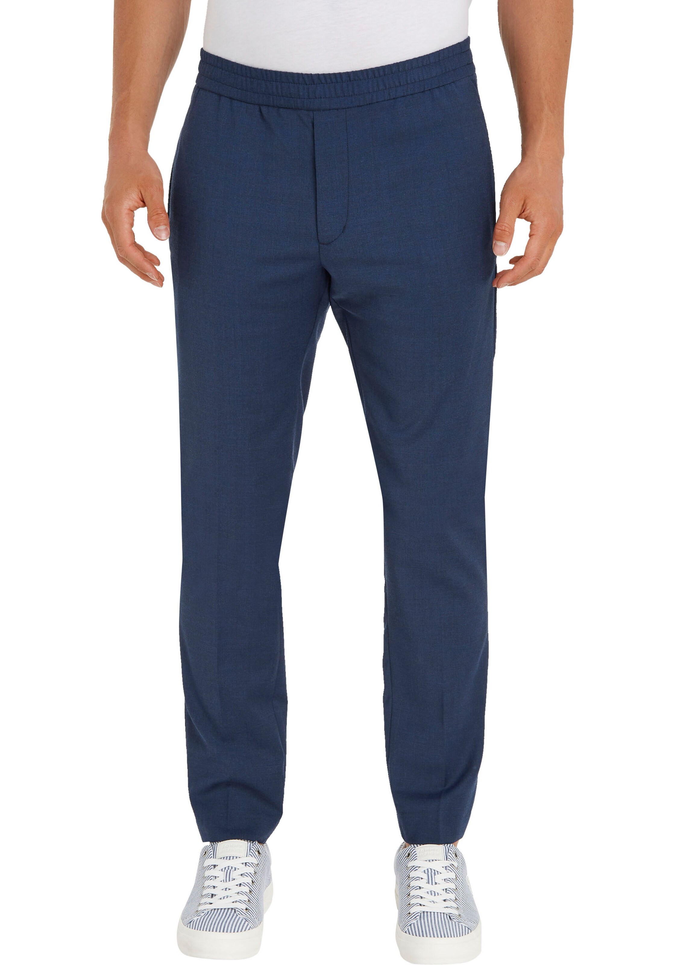 TOMMY HILFIGER Regular Hose in Blau: Vorderseite