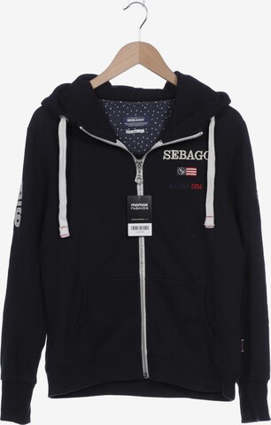 SEBAGO Sweatshirt & Zip-Up Hoodie in L in Blue: front