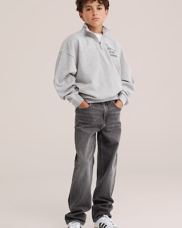 WE Fashion Loose fit Jeans in Grey