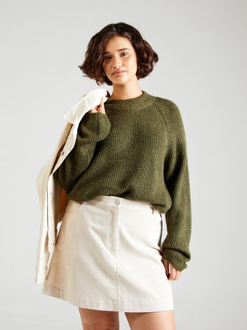 ONLY Carmakoma Sweater 'CARJADE' in Green: front