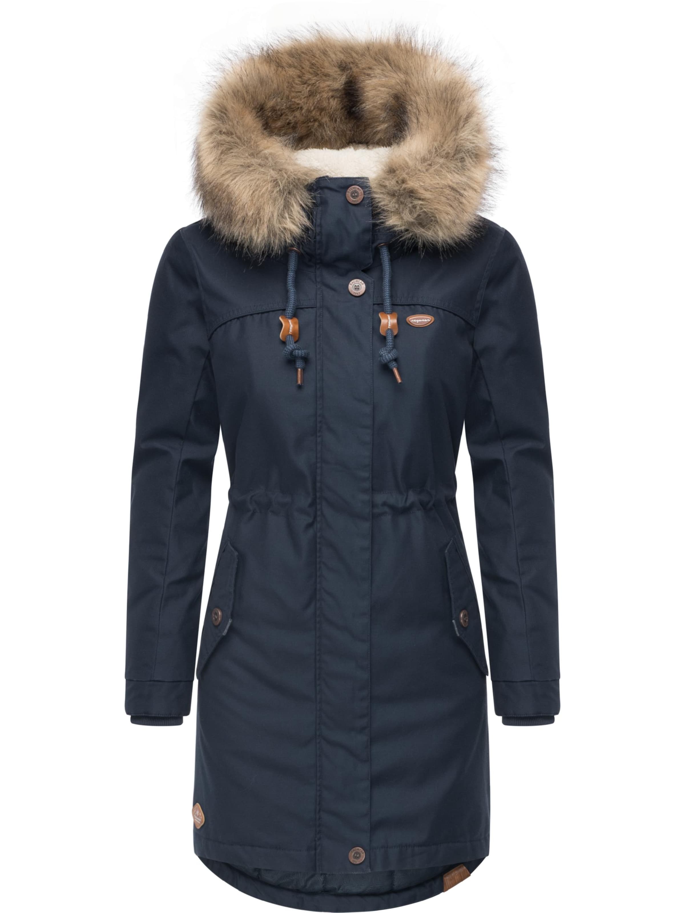 Ragwear Winter parka 'Tawny' in Blue