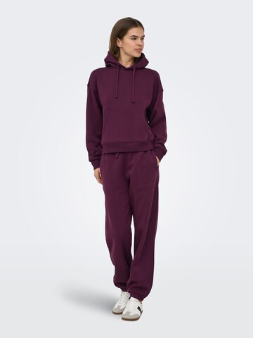 ONLY Sweatshirt 'ONLBest' in Red