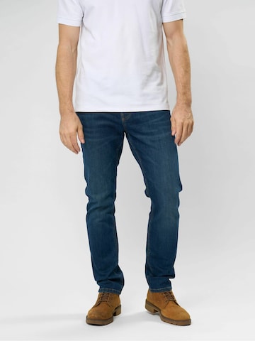 MCS Slimfit Farkut 'Sean' värissä sininen: etupuoli