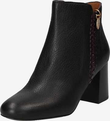 See by Chloé Ankle Boots 'LOUISE' in Black: front