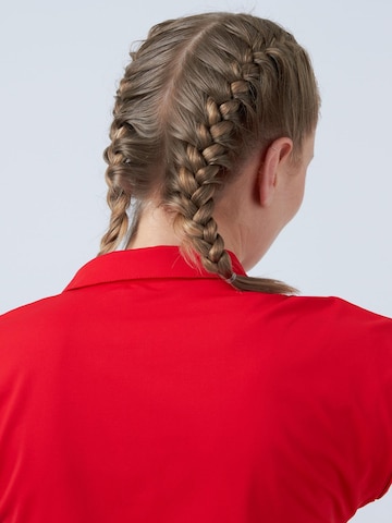 SPORTKIND Funktionsshirt 'Polo Shirt Loose-Fit'‌‌‌‌‌‌‌‌ in Rot