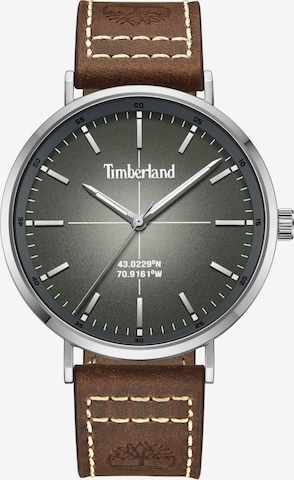 TIMBERLAND Analoguhr 'RANGELEY' in Braun: predná strana