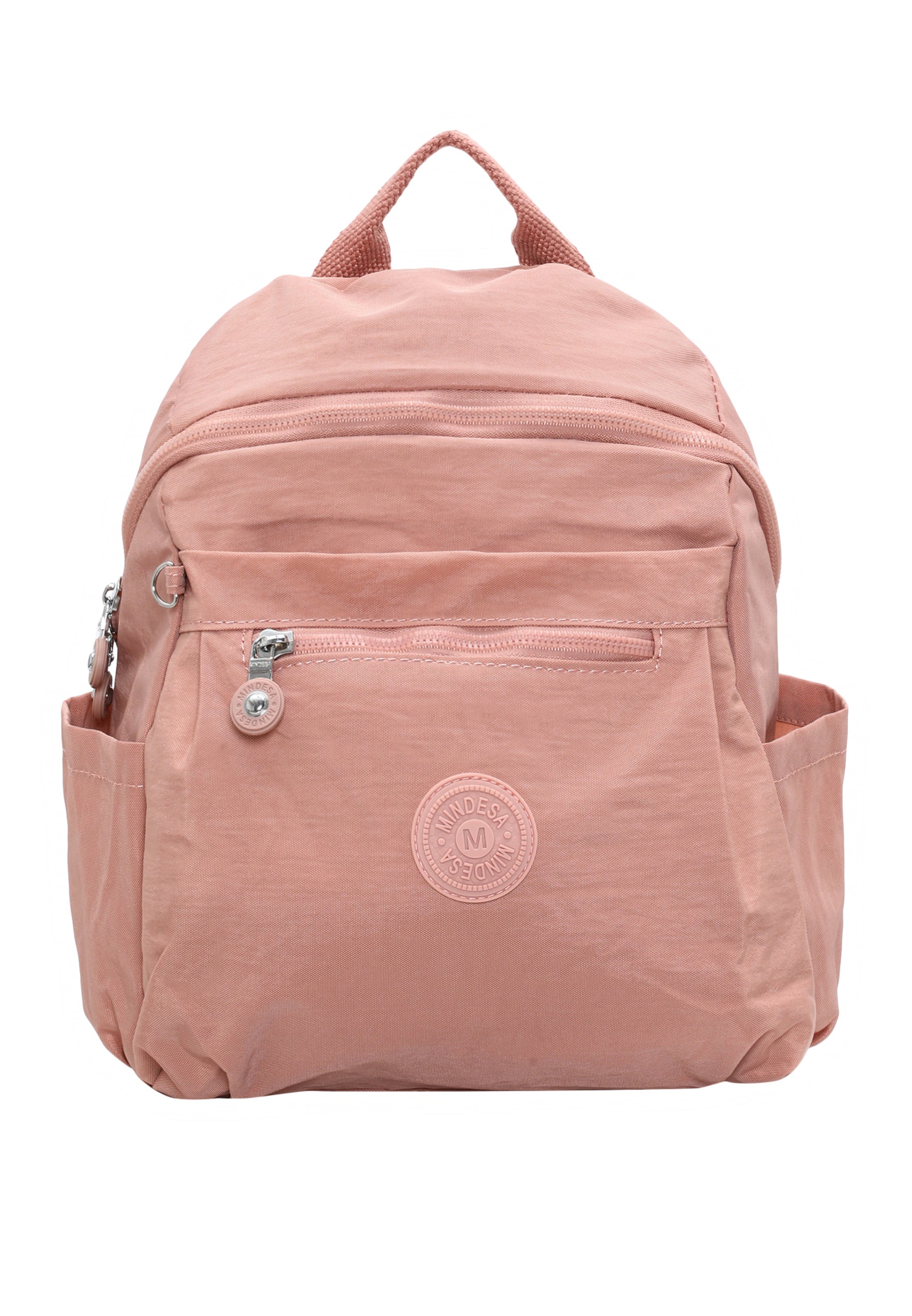 Mindesa - Mochila em rosa: frente