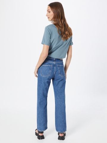 WEEKDAY Regular Jeans 'Voyage High Straight' in Blauw