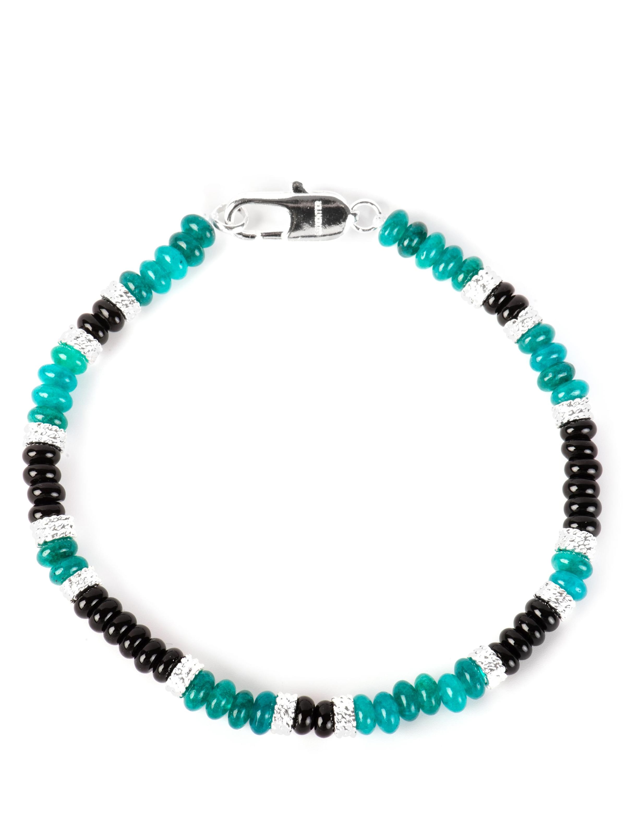 Luxenter - Pulsera 'EKAP' en negro: frente