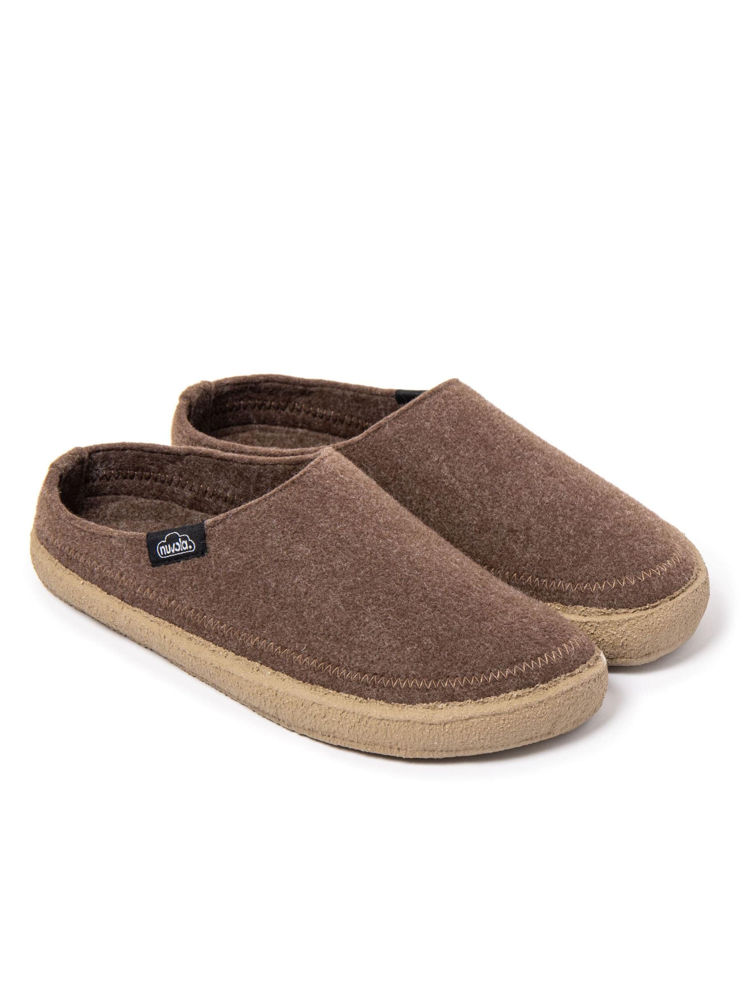 Pantoufle 'Zueco Terra' Nuvola. en marron