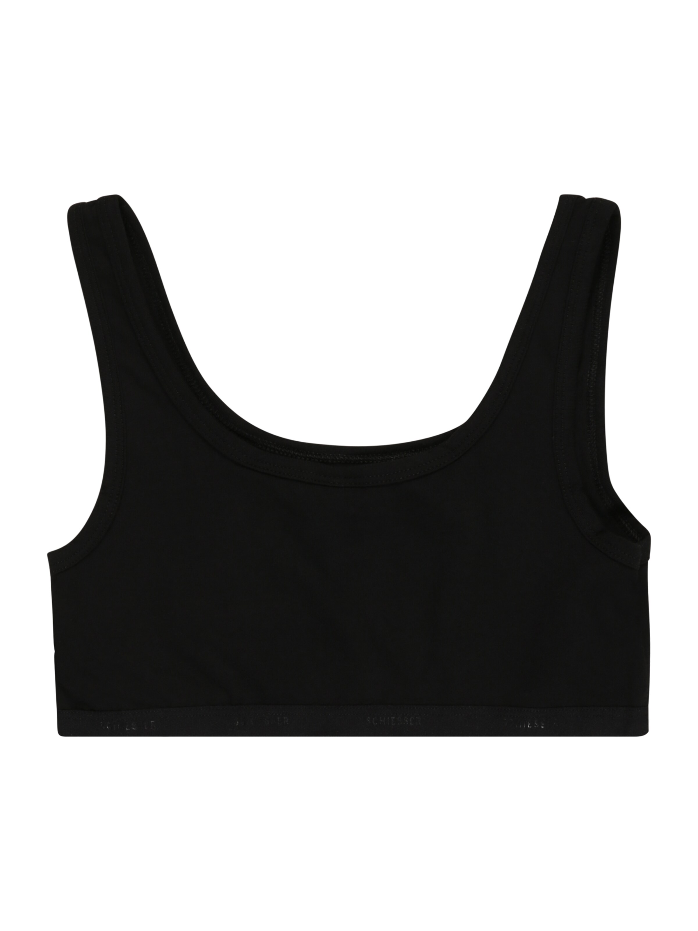 SCHIESSER Bustier BH in Zwart