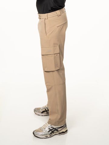 saved lab Regular Workout Pants 'SL-150 Cargo Ecru' in Beige