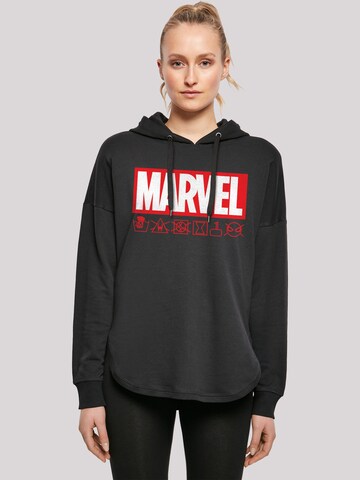 F4NT4STIC Sweatshirt 'Marvel' in Black: front