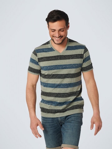 No Excess - Camisa em azul: frente