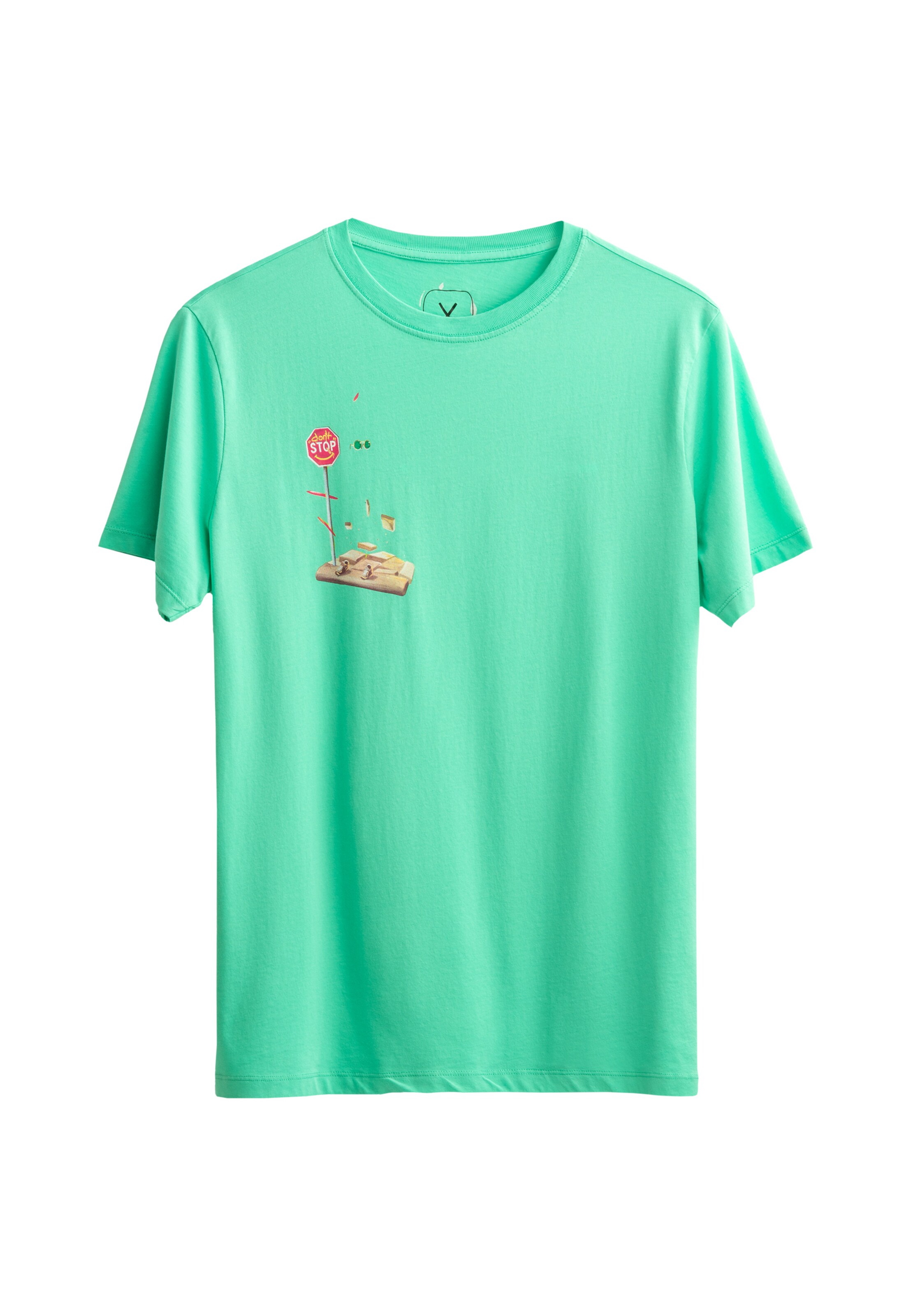 Maglietta 'Jionda' di Kaft in verde: frontale