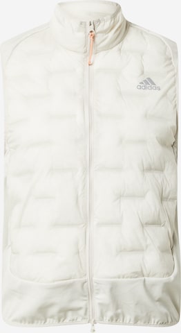 ADIDAS SPORTSWEAR - Chaleco deportivo 'X-City Padded ' en beige: frente