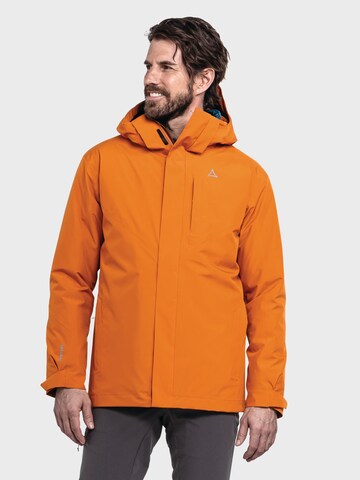 Schöffel Outdoor jacket 'Tamina MNS ' in Orange: front