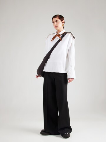 T-shirt oversize 'western jogger tape' 10Days en blanc