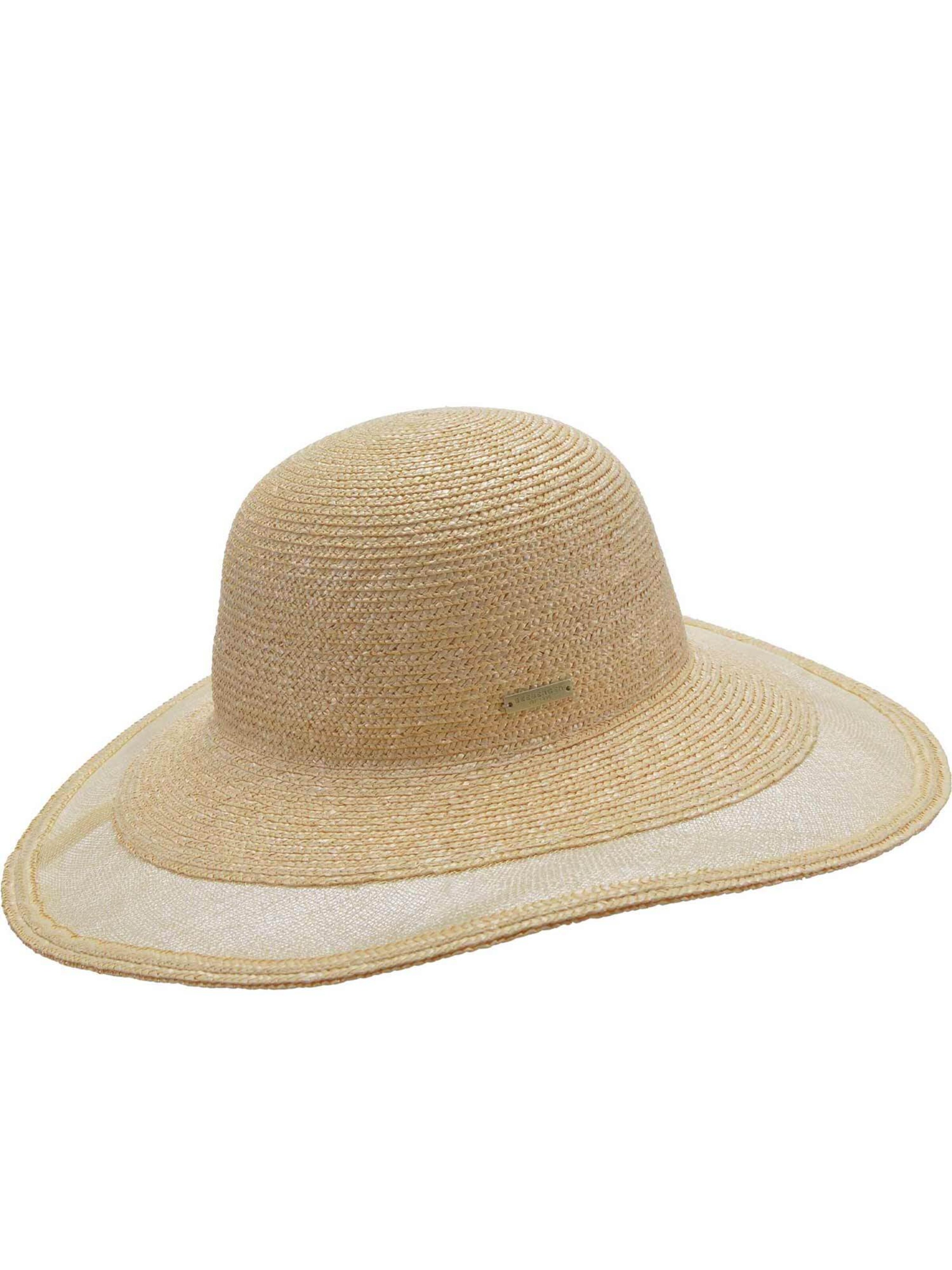 Seeberger Hat 'Hut' in Beige: front