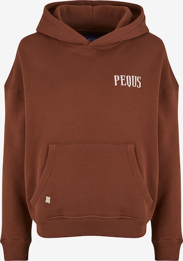 Pequs Sweatshirt in hellbeige / braun, Produktansicht