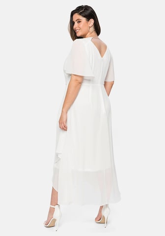 SHEEGO Evening Dress in White