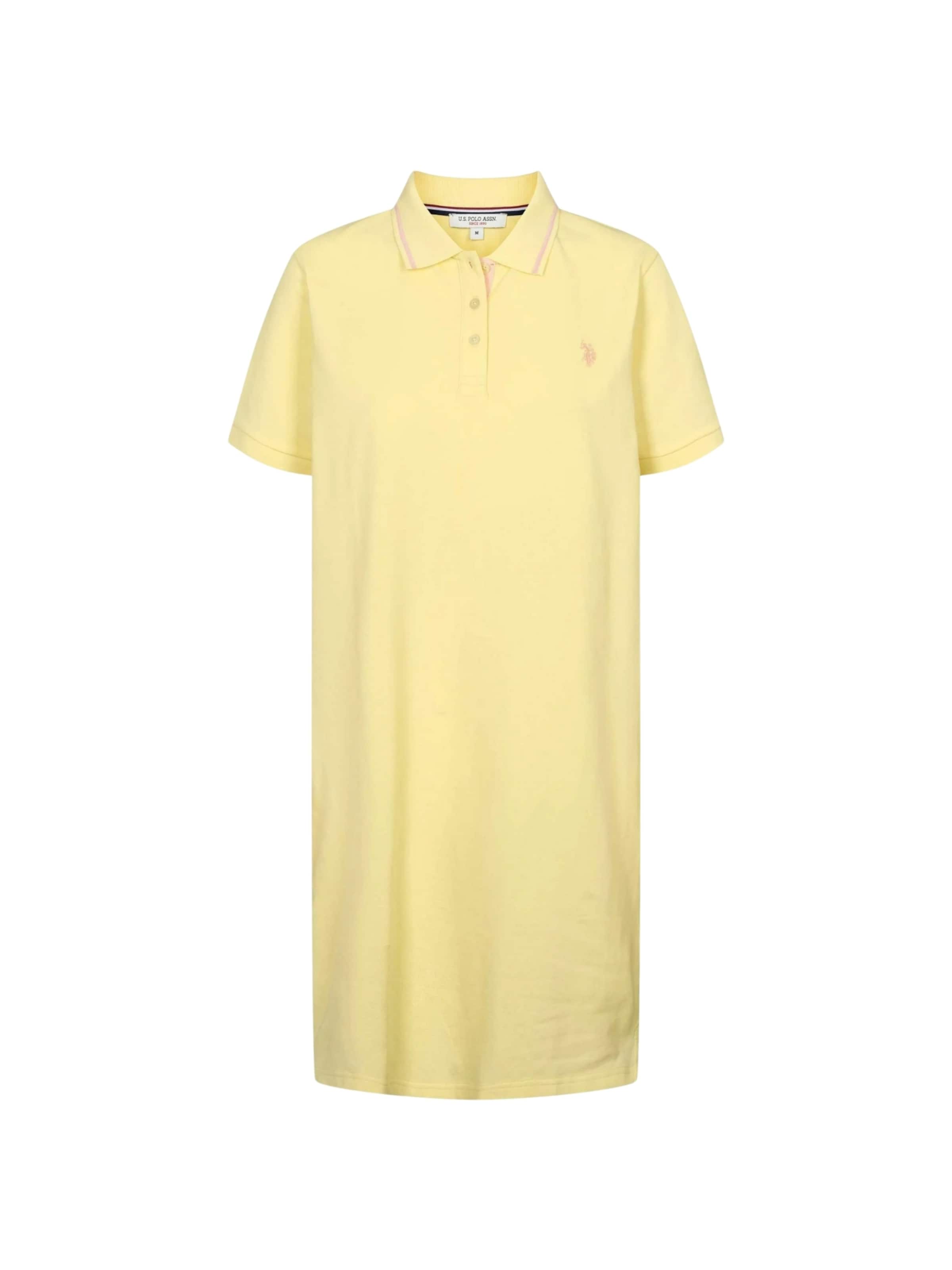 U.S. POLO ASSN. Šaty ' UWIka ' – žlutá: přední strana