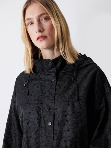 Ipekyol Between-Seasons Coat in Black