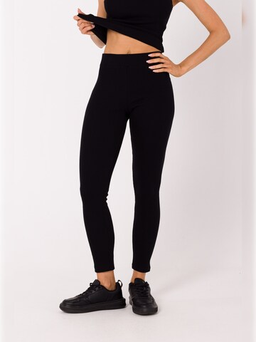 made of emotion Skinny Leggings 'M734' in Schwarz: Vorderseite