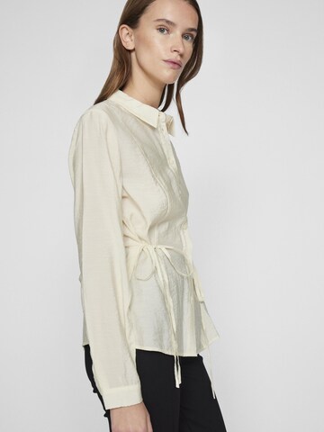 VILA Bluse i beige