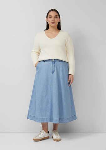 s.Oliver Rok in Blauw: voorkant