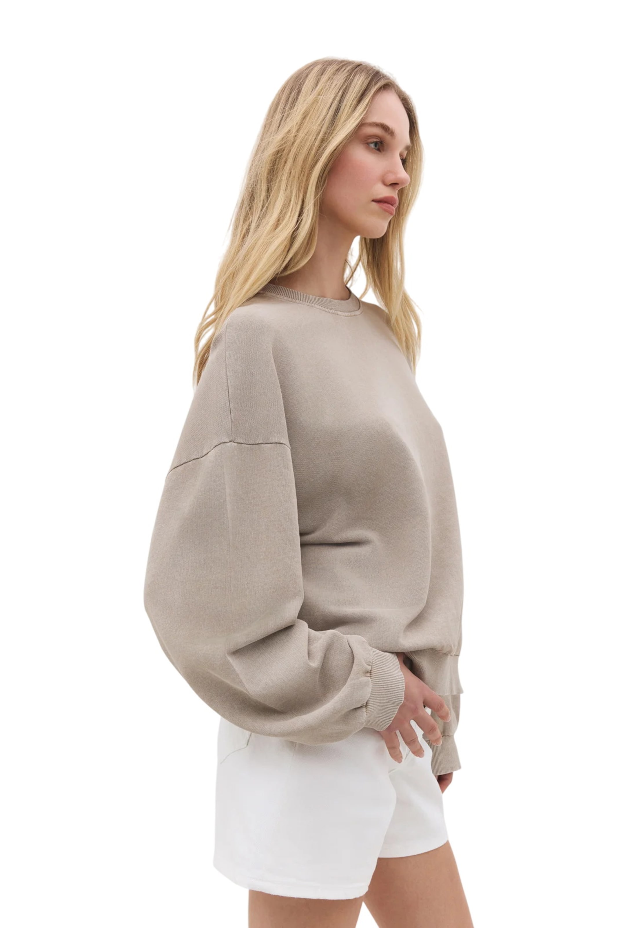 No Matter What Sweatshirt in Grey