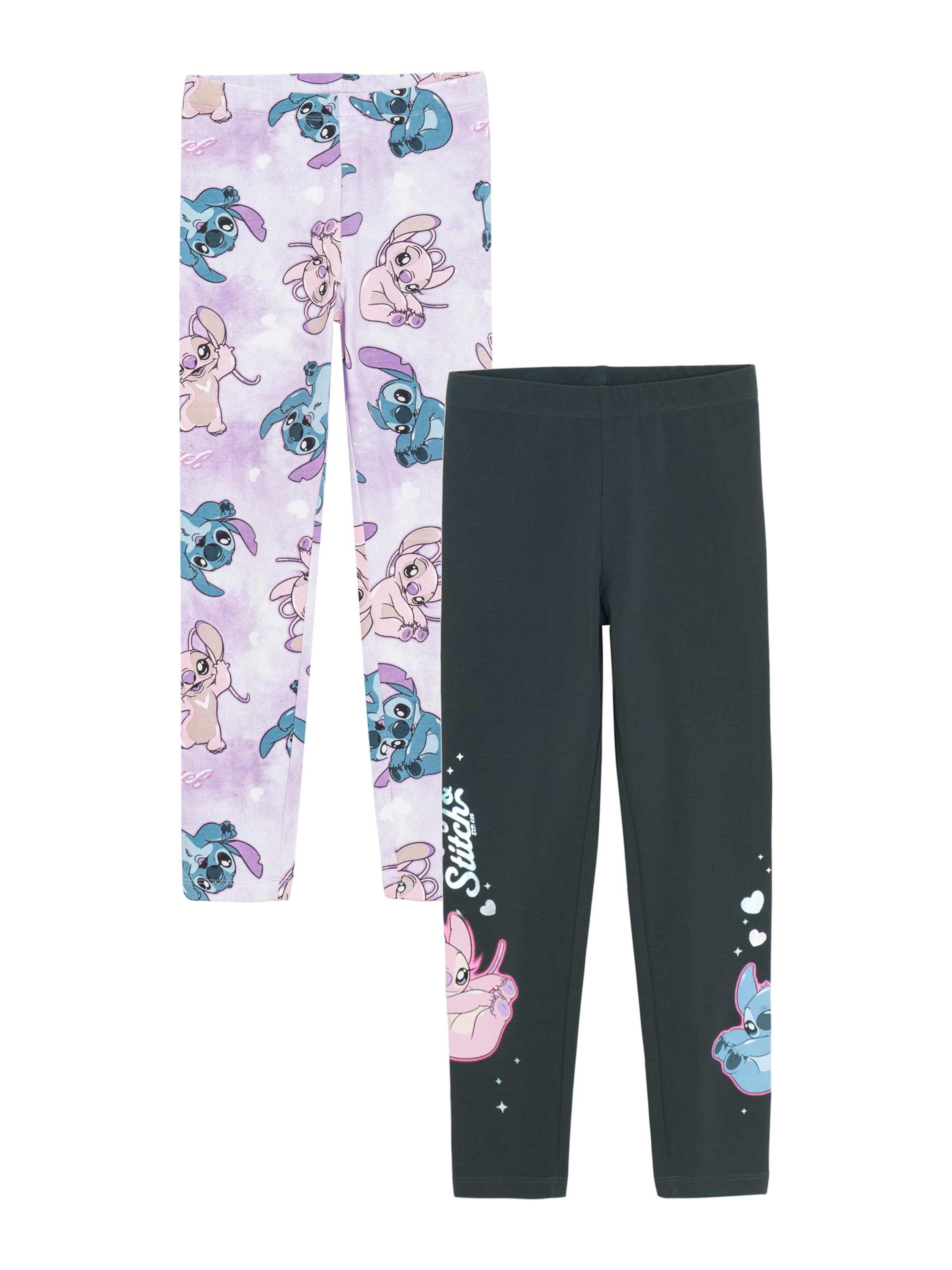 Cool Club Скинни Леггинсы в Лиловый: спереди