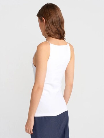 Haut 'Blusen' Dilvin en blanc