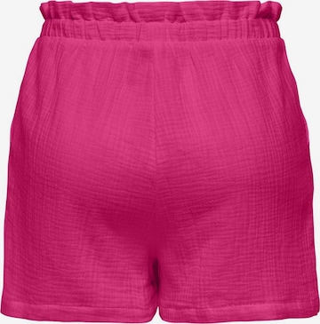JDY Regular Shorts 'THEIS' in Pink