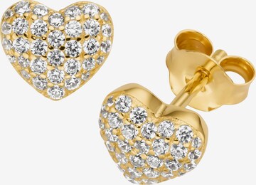 Smart Jewel Ohrringe in Gold: Vorderseite