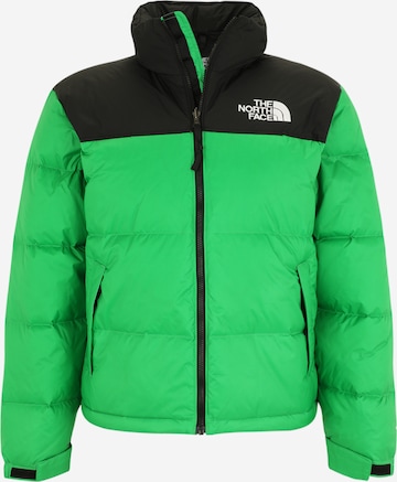 Veste d’hiver '1996 RETRO NUPTSE' THE NORTH FACE en vert : devant