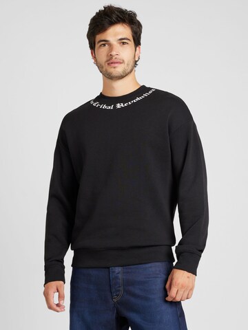 JACK & JONES Sweatshirt 'JORNEO' in Black: front