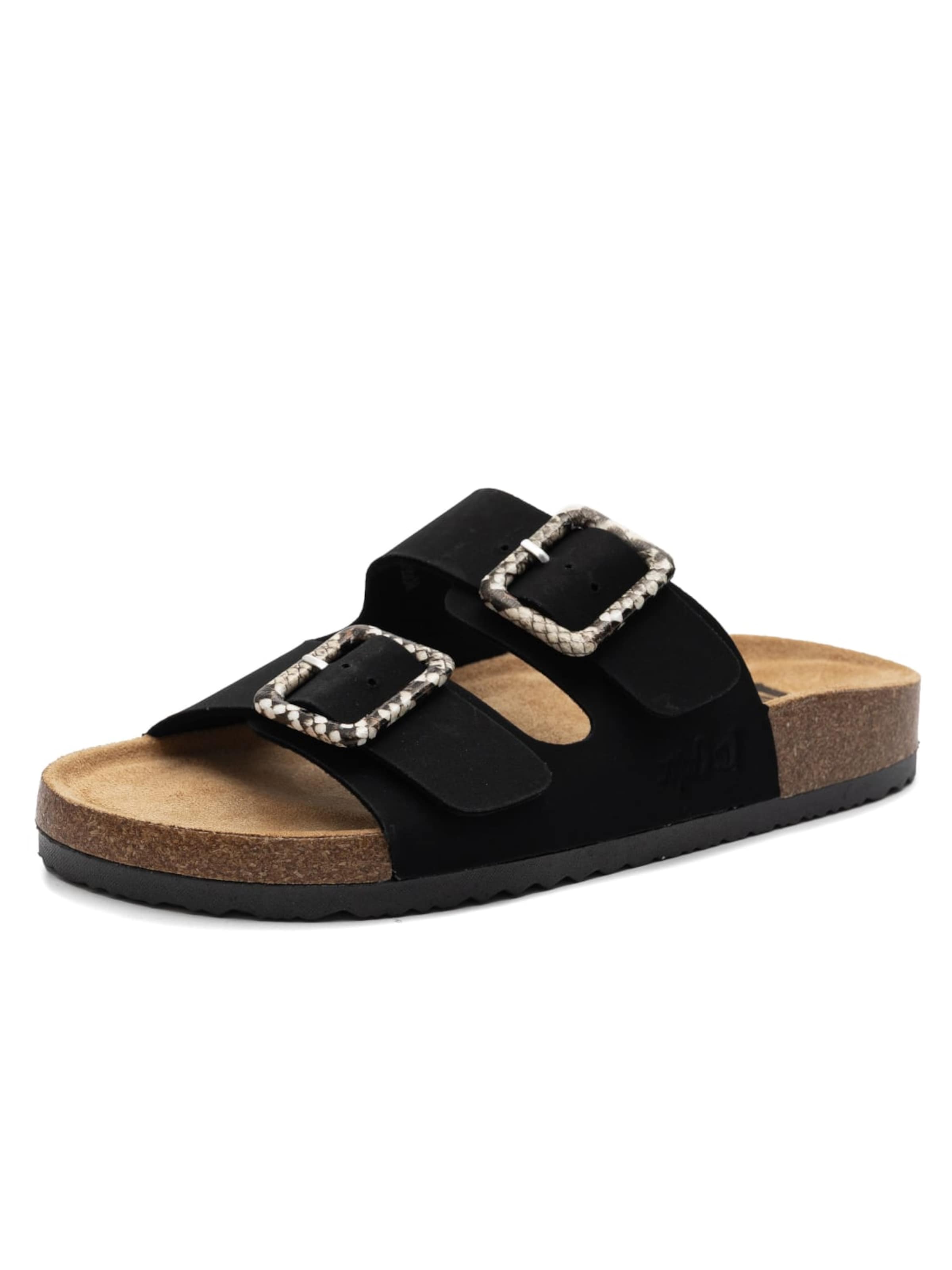 Lee Cooper Mule in Black: front