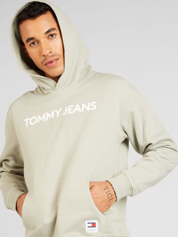 Felpa 'Classics' di Tommy Jeans in verde