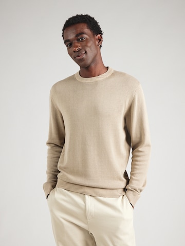 Pullover 'JJECHARGE' di JACK & JONES in grigio: frontale