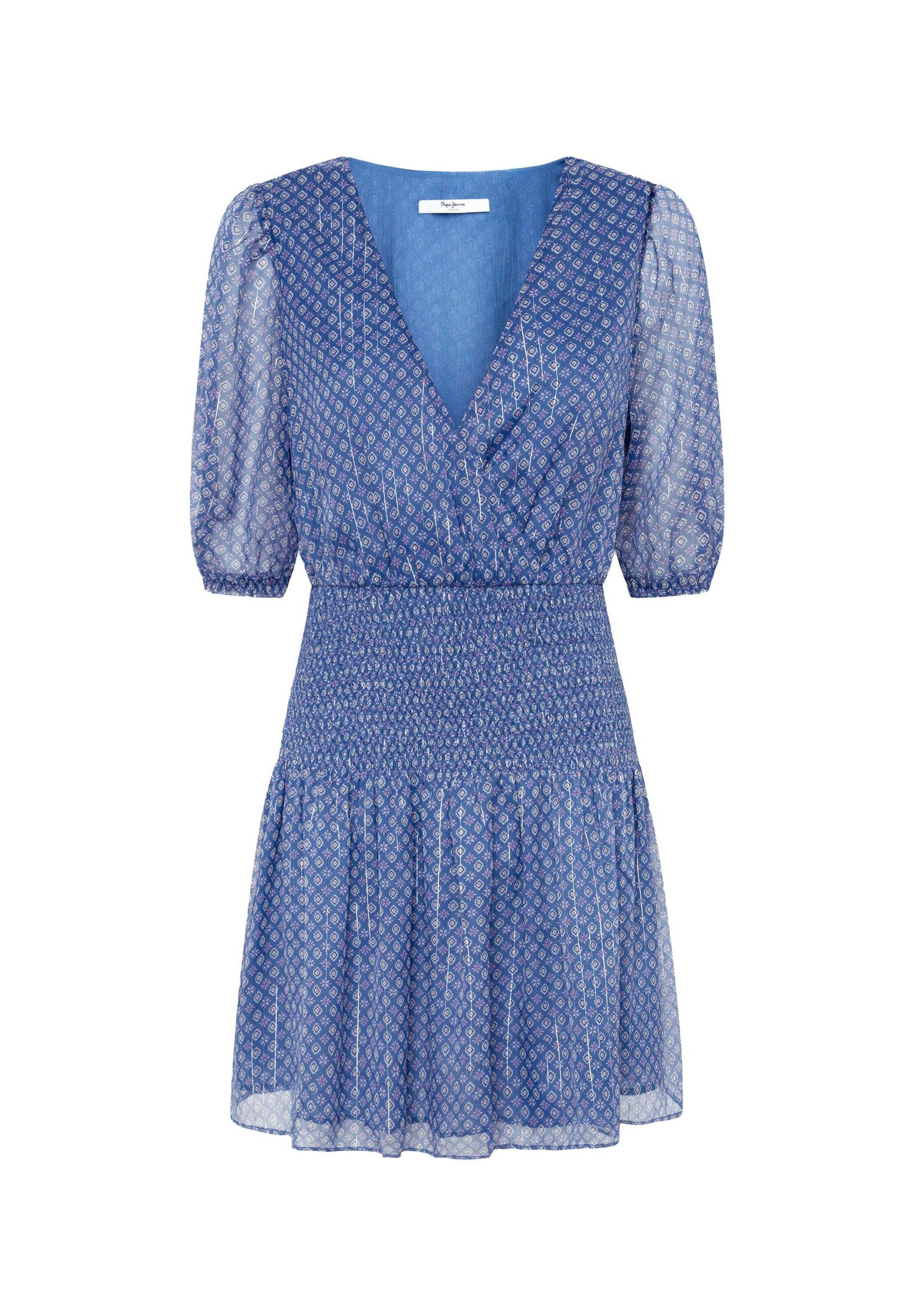 Pepe Jeans Jurk 'NIKKI' in Blauw: voorkant