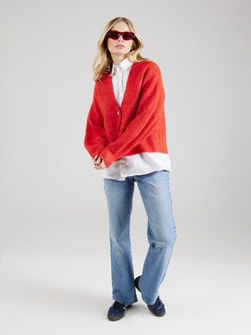 Cardigan 'Petunia Peggy' MSCH COPENHAGEN en rouge