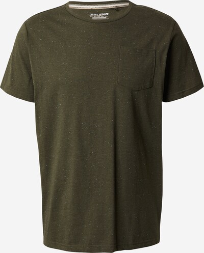 BLEND Camiseta en azul claro / verde oscuro / blanco, Vista del producto