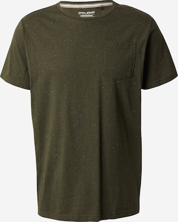 BLEND Shirt in Groen: voorkant