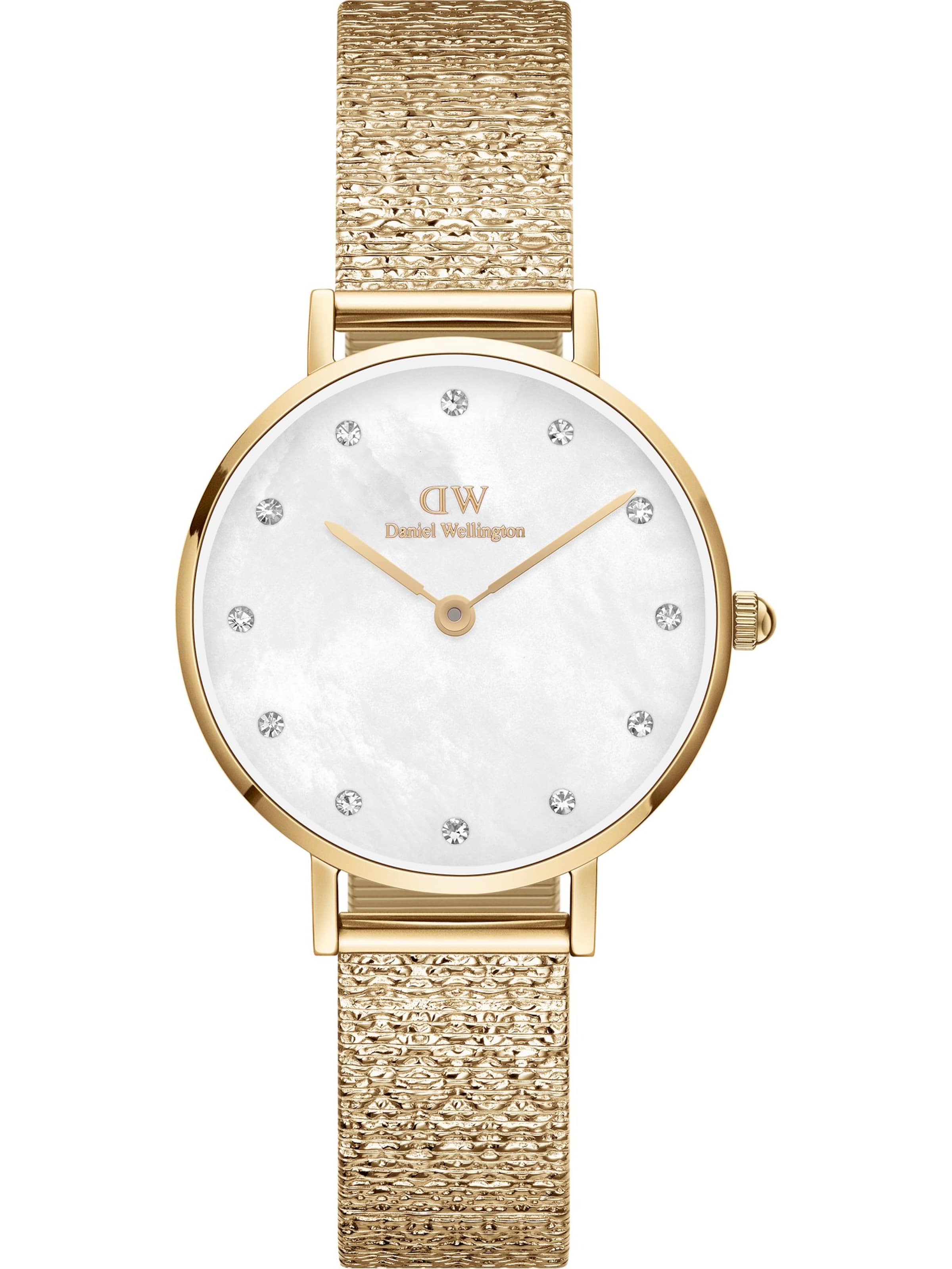Daniel Wellington Uhr in Gold: Vorderseite