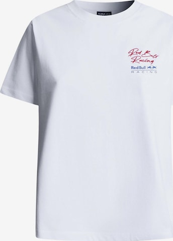 Red Bull Racing x Pepe Jeans Shirt 'Driving' in Wit: voorkant