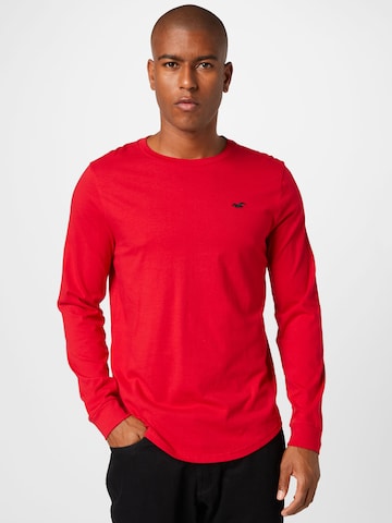 HOLLISTER Shirt in Red: front