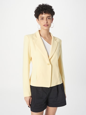 PATRIZIA PEPE - Blazer en amarillo: frente