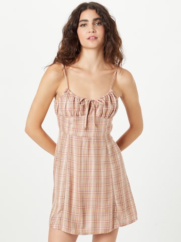 BDG Urban Outfitters - Vestido de verano 'KAMARYN' en naranja: frente